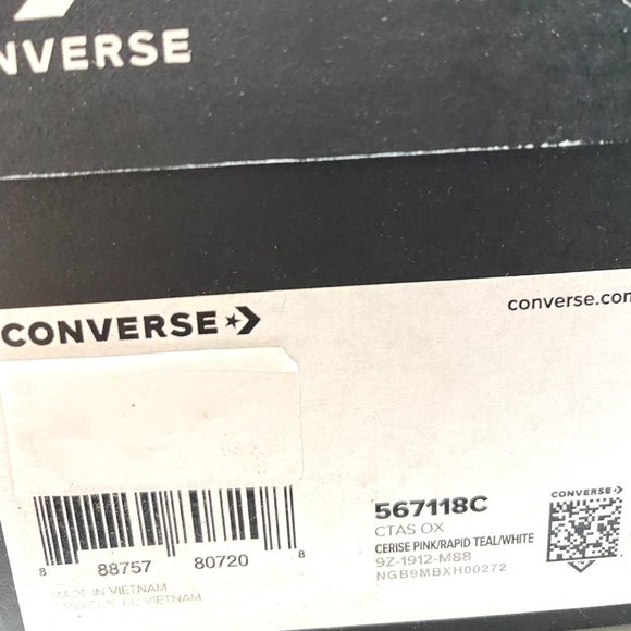 Converse Chuck Taylor AS Low Top Canvas Pink Women - Picture 9 of 9